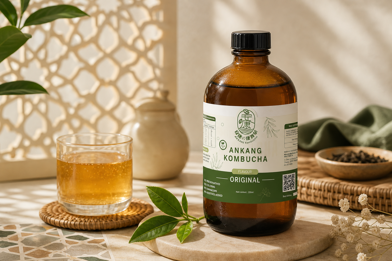 AnKang Kombucha lifestyle